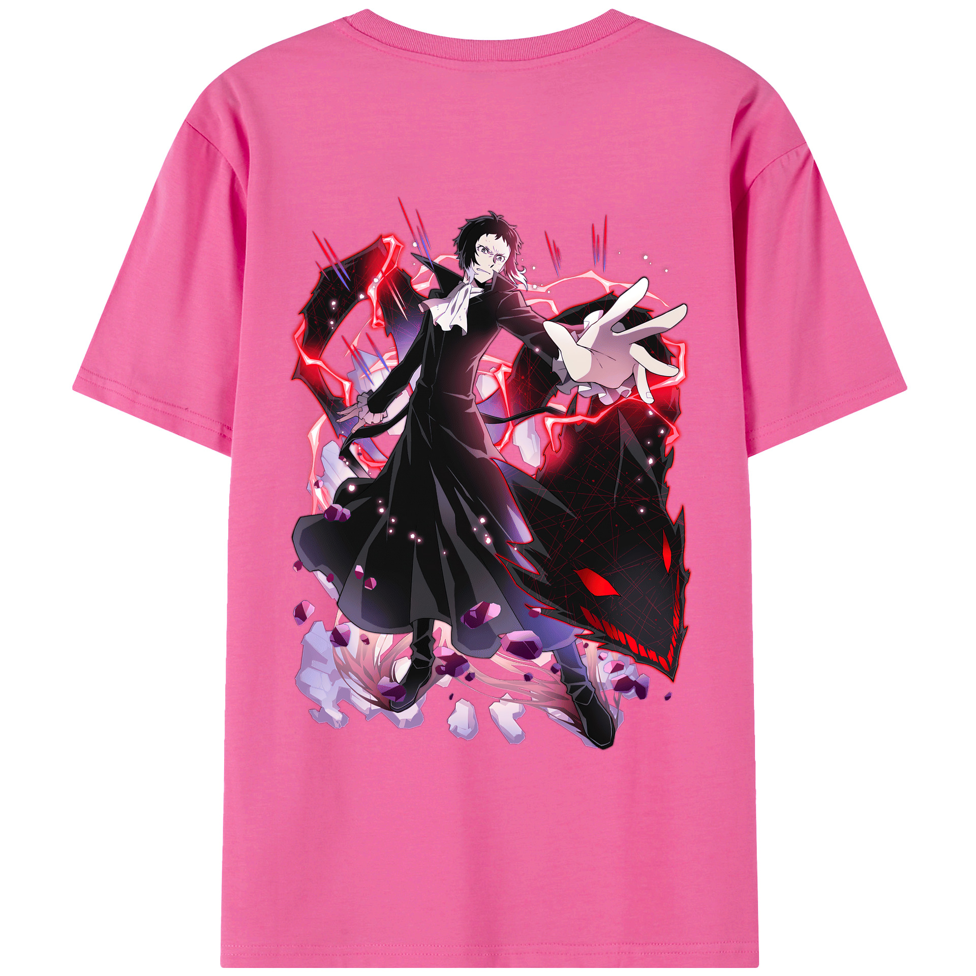 （画像用） 文豪ストレイドッグス Bungo Stray Dogs レディース半袖Tシャツ(バックプリント)